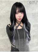 レミー100%高級人毛/53cm☆シールエクステ70枚