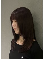 シュエット(Chouette)&nbsp;艶ボルドー×ザクザクレイヤー