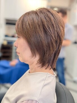 ヘアデザイニング ズーム 飯田橋店(hairdesigning Zoom) ショートレイヤー