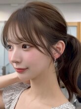 骨格補修カット☆黄金比率で叶う"絶対に可愛い"前髪を☆［天王寺/阿倍野］