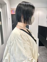 ケンジ 横浜(KENJE) 髪質改善/切りっぱなしボブ/縮毛矯正/地下風カラー