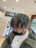 【大人気】ツイストパーマで男前に!MEN'Sカット+ツイストパーマ ¥12320