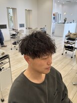 ロンド ラマ 岐阜(Lond bla-ma) 刈り上げマッシュ×シャドウパーマ【Lond伊藤メンズ】