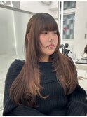 ワンカールで可愛いザクザクレイヤーカット【立川/沙久楽】