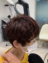 ケンジ 平塚 アネッタ(KENJE annetta)&nbsp;ショートパーマカラー