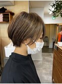 大人ハイライトショート