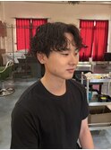 メンズスタイル/波巻きパーマ