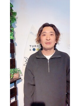 ターフタカサキディエル(TURF TAKASAKI D.L) センターパート　パーマ