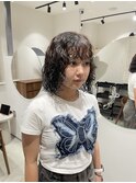 スパイラルパーマ　ボブパーマ
