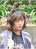 【kaede】アゴ下 フラットボブ hun 下北沢 good day hair