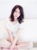 ざっくりとしたラフさが心地良い外国人風ロング♪