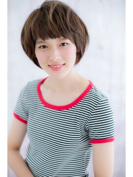 ヘアアンドビューティー ミック(Hair & Beauty miq) 個性的なかわいさ★ガーリーショートa