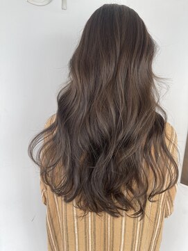 バランス ヘアーデザイン(BALANCE hair design) ロングヘアツヤ髪ベージュ