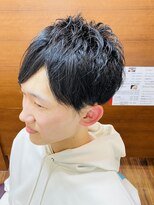 ケースタイル ヘアスタジオ 神保町店(K STYLE HAIR STUDIO) 前髪縮毛/前髪ストレート/無造作/縮毛矯正/クセ毛スタイル