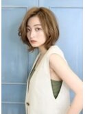 【髪質改善】くびれショート×ニュアンスカラー×アースカラー