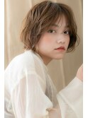 ■スマートマッシュ抜け感センター分けボブ17-2戸頭20代30代40代