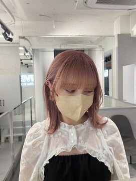 ジエクト カナウ(The Ect canow) ハイトーン　ピンクカラー