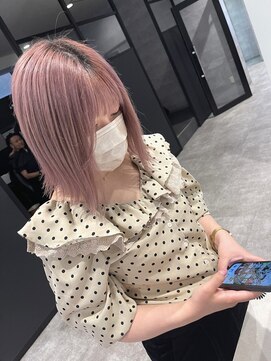 アンダーバーホワイト 静岡店(_WHITE) ハイトーン×ピンク