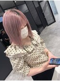 ハイトーン×ピンク