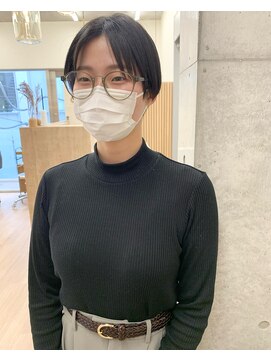 エフバイラブランシュ 大宮東口店(ef by La Blanche) 大宮/大宮美容室/髪質改善/ショートヘア/くびれヘア/グレージュ