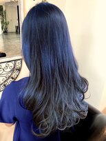 ヘアー ラウンジ アート(HAIR LOUNGE ART)&nbsp;ブルーグレーグラデーションカラー