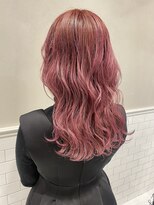 フェンヘアーアイス 中目黒(Fen.hair ici)&nbsp;20代30代大人可愛いラベンダーピンクベージュミルクティーピンク