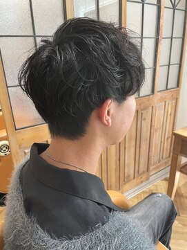 ルシードスタイル グローバルディー 稲毛店(LUCIDO STYLE GLOBAL.D) 無造作マッシュメンズショート☆マットカラー【稲毛】