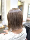 〈Meret〉ヘイリーボブ×ミルクティベージュ