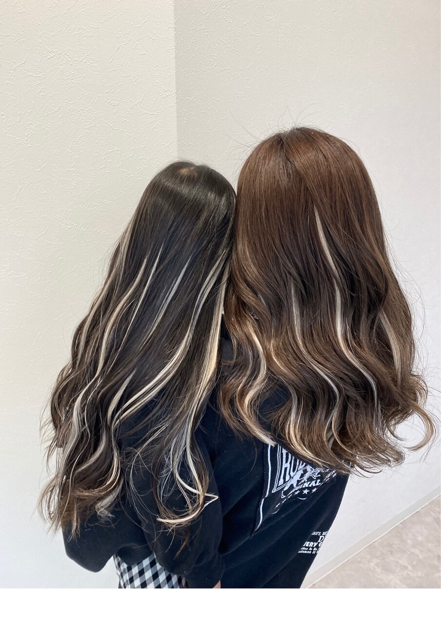 親子おそろ☆】ままとおそろハイライトエクステ：L213316282｜エイト