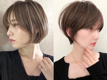 JIL BLAN 大阪 ショートカット/レイヤーカット/ハイライト