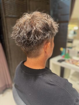 アヴァンスクロス あべのルシアス店(AVANCE. CROSS) アップバング×ツイストスパイラルパーマ