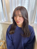 ココルアナ(coco luana)&nbsp;ブリーチ、ハイトーン、ケアブリーチ、韓国、前髪カット