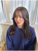 ブリーチ、ハイトーン、ケアブリーチ、韓国、前髪カット
