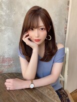 アマトウキョウ アユンチェ(AMA TOKYO×AYUNCHE)&nbsp;韓国スタイル/ナチュラルくびれヘア_くびれ巻き_レイヤーカット