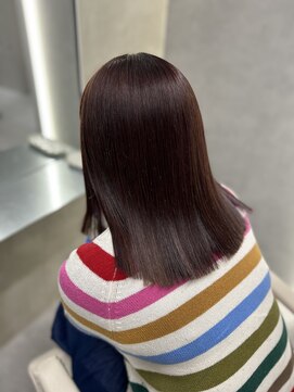 アヴァンス 西田辺(AVANCE.) ピンクブラウン/艶感/髪質改善【西田辺・阿倍野】