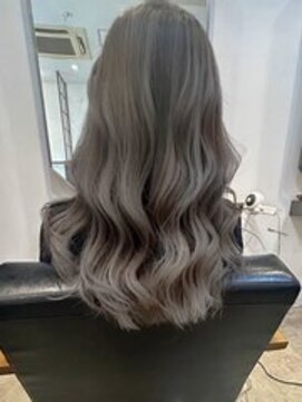 ヘアーラニッシュ 三郷中央店(hair Lanish) くすみグレージュ/ダブルカラー/10代20代30代