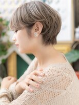 カバーヘア ブリス 大宮西口(COVER HAIR bliss) ★ホワイトグレージュアッシュマッシュルームヘア20代30代★1