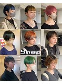 【とまべち】ショートヘアでも楽しめるスタイル