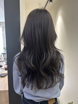 ハブ(hub) 【天神今泉】透明感グレージュ