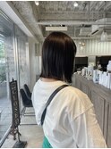 オリーブカラー×タッセルボブ
