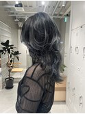 天神大名顔周りレイヤーカットミディアムボブタッセルボブ今泉