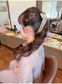 カールポニーテール