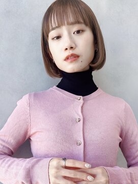 セイドット リー(Say. Ree) say.ボブミニボブくびれボブレイヤーボブコーラルオレンジ暖色