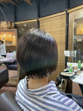 ロッソバイアルター 鎌取(ROSSO by aL-ter) 【ハイライト/くびれヘア/アプリコットオレンジ】千葉香奈