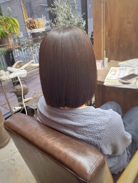 ロルド シェリ(Rold Cheri) 【山本智文】髪質改善縮毛矯正ボブ