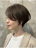 ショートボブ/ショート/くびれショート/20代30代40代/表参道