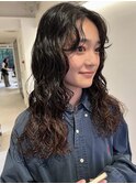 ロングパーマ/三田/Nary河原町/京都美容室
