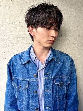 ソト 銀座(soto.) マッシュショート/ニュアンスパーマ/メンズパーマ［銀座］