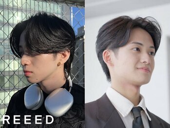 REEED 渋谷店　メンズ縮毛矯正/ニュアンスパーマ【リード】【4/3 NEW OPEN（予定）】の写真/トレンドのニュアンスパーマで綺麗な毛流れをプラス！最高峰のメンズパーマを体感◎
