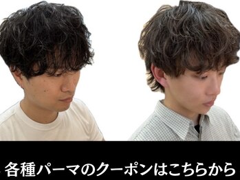 シーフ 千葉(Cyf)の写真/扱い易い×お洒落を合わせたパーマでどの角度もカッコいい[千葉/メンズ/MEN’S/メンズパーマ/韓国/学割U24]